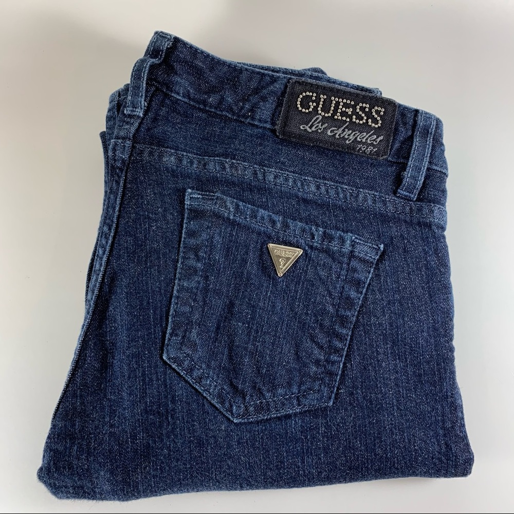 Guess Foxy Skinny Leg jeans, dark wash, size 26, like new!